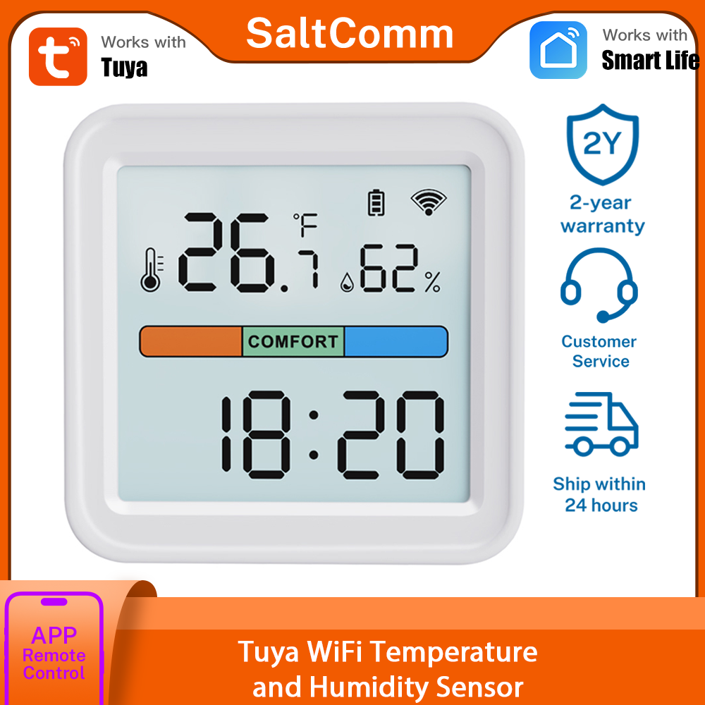 جهاز استشعار درجة الحرارة والر - مراجعة Home Assistant Tuya وسعره