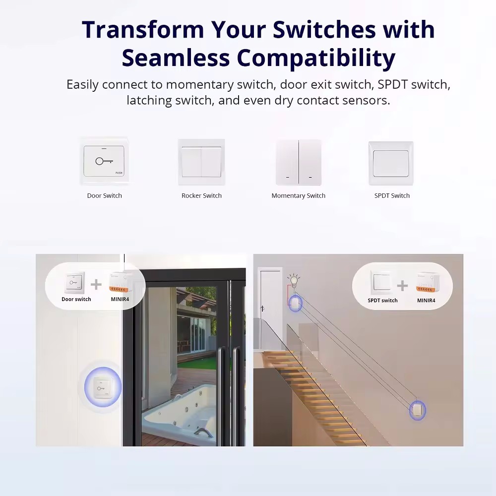 SONOFF Mini R4 Wifi وحدة تبديل - مراجعة Sonoff Mini R4 وسعره